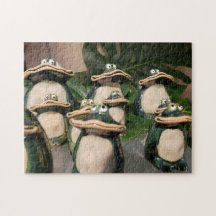 Puzzle Vie de Grenouille, 11" x 14", 252 pièces