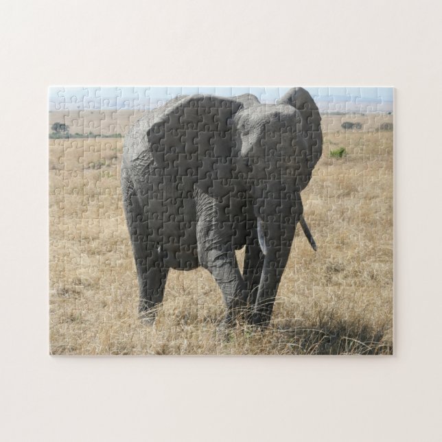 Puzzle vie d'éléphant (Horizontal)