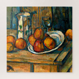 Puzzle Vie morte avec Jug de Lait et Fruits de Cezanne