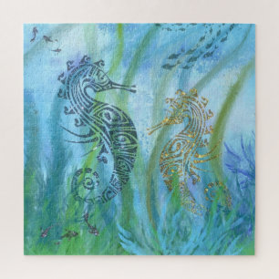 Puzzle Vie sous-marine - Beaux Chevaux de mer