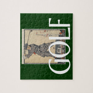 Puzzle Vieille école de golf SUPÉRIEUR