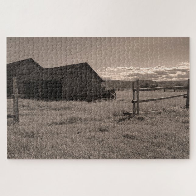 Puzzle Vieille ferme d'Olmstead (Horizontal)