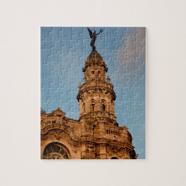 Puzzle Vieille flèche de bâtiment, La Havane, Cuba (Vertical)