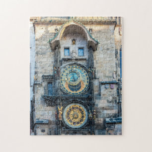Puzzle Vieille horloge astronomique de Prague - Républiqu