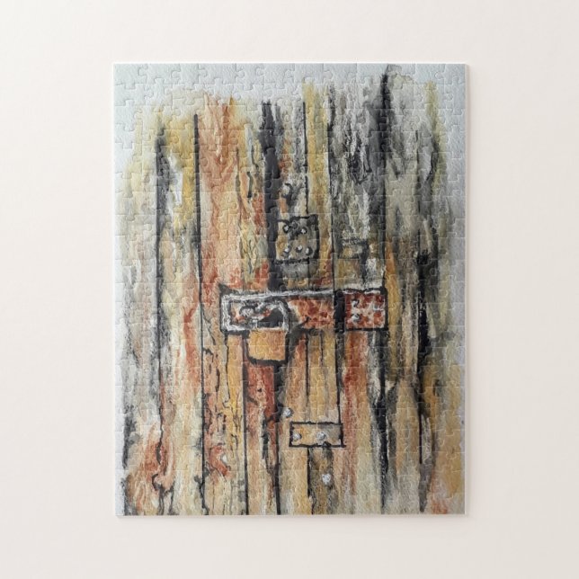 Puzzle vieille porte (Vertical)