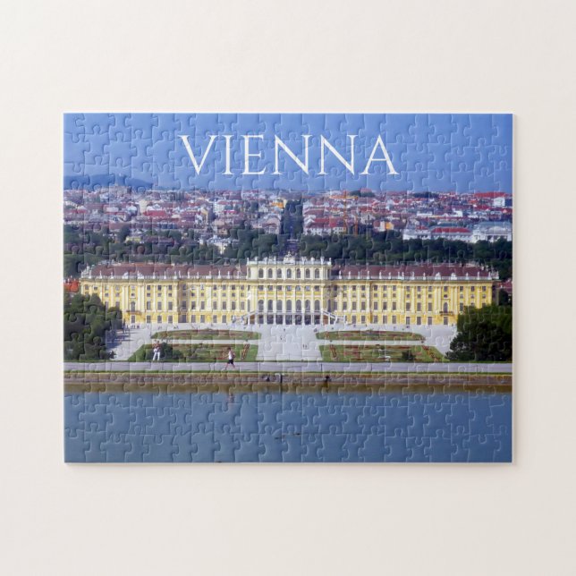 Puzzle vienna schönbrunn view (Horizontal)