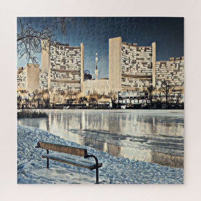 Puzzle Vienne peinte 1 (Vertical)