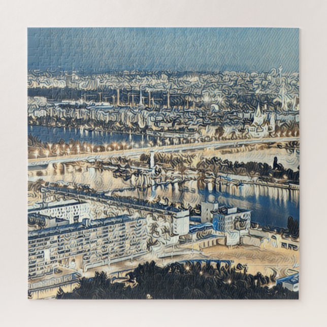 Puzzle Vienne peinte 3 (Vertical)