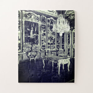 Puzzle Vienne vintage palais de Schönbrunn salle Vieux La
