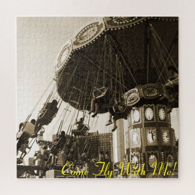 Puzzle "Viens Voler Avec Moi" Coney Island, NY Grand Puzz (Vertical)