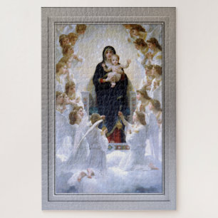 Puzzle Vierge aux anges par William Adolphe Bouguereau