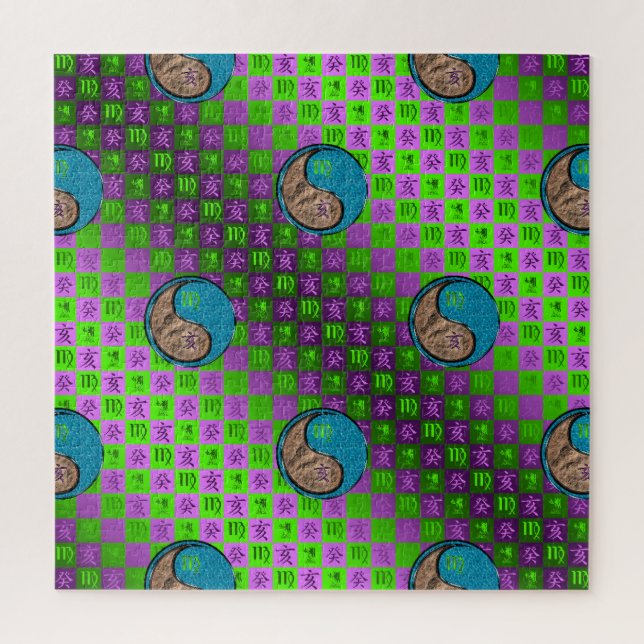 Puzzle Vierge & Castor d'eau (Vertical)