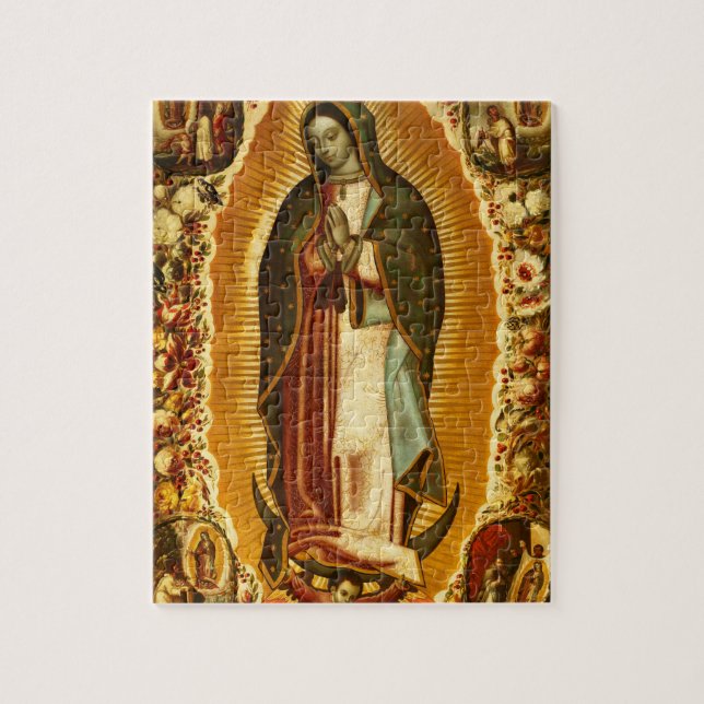Puzzle Vierge de Guadalupe Notre Dame Marie (Vertical)