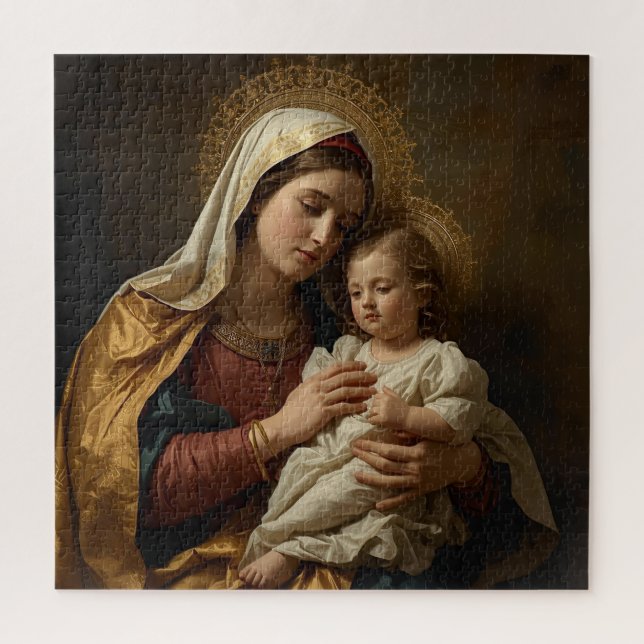 Puzzle Vierge Marie et Enfant Jésus (Vertical)