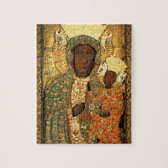 Puzzle Vierge noire et enfant Notre-Dame de Czestochowa (Vertical)