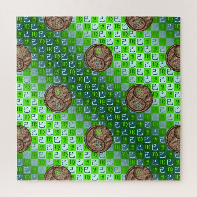 Puzzle Vierge & Serpent de terre (Vertical)