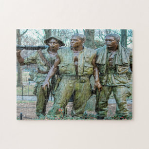 Puzzle Vietnam Soldiers Memorial Washington