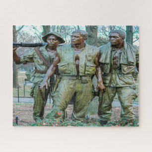 Puzzle Vietnam Soldiers Memorial Washington
