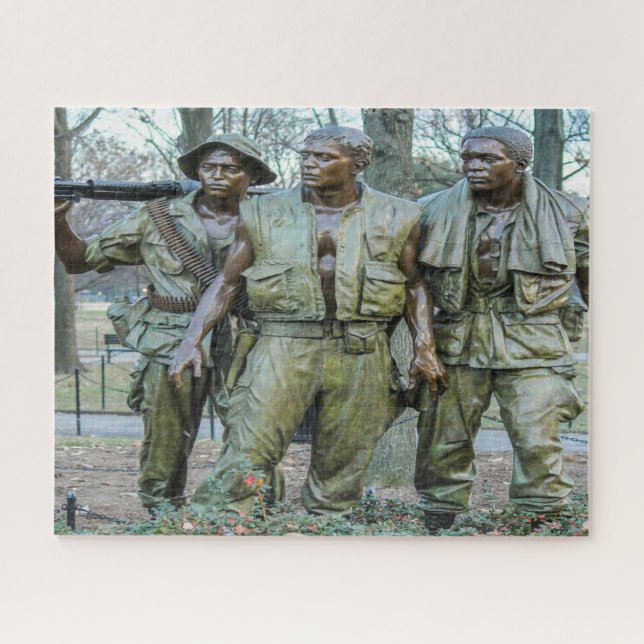 Puzzle Vietnam Soldiers Memorial Washington (Horizontal)