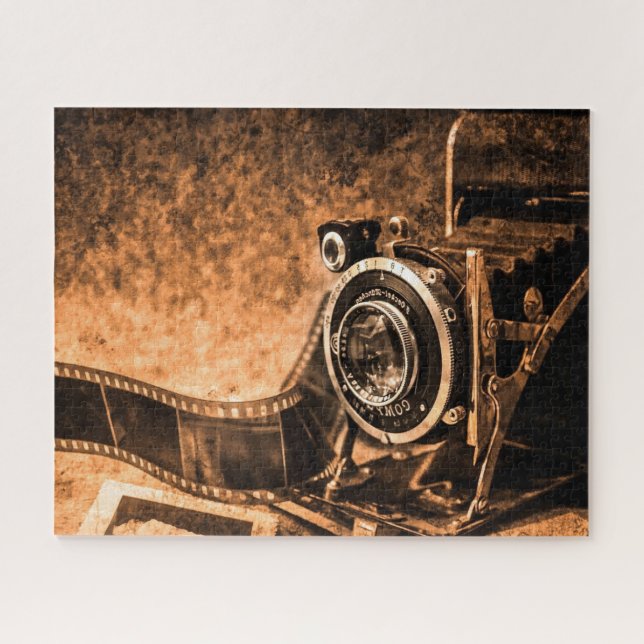 Puzzle Vieux appareil photo Vintage (Horizontal)