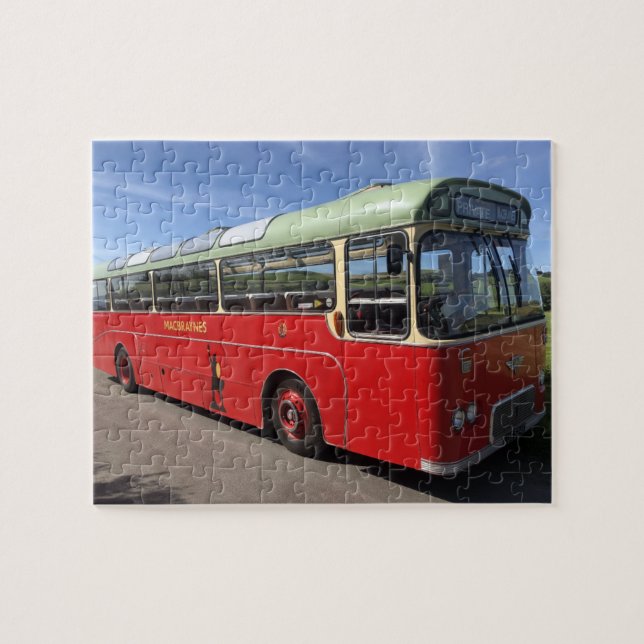 Puzzle Vieux bus de Macbraynes sur l'île de Bute (Horizontal)