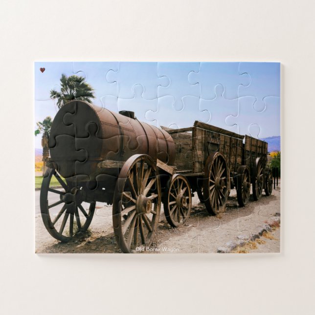 Puzzle Vieux chariot à borax (Horizontal)