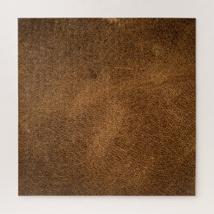 Puzzle Vieux cuir Brown : Arrière - plan texturé