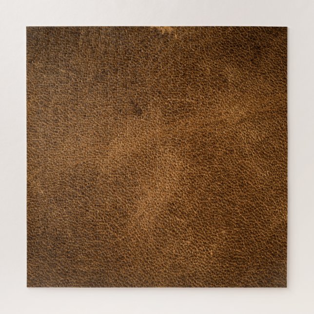Puzzle Vieux cuir Brown : Arrière - plan texturé (Vertical)