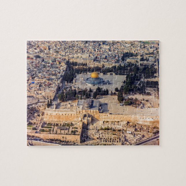 Puzzle Vieux dôme de Jérusalem de ville de l'Esplanade (Horizontal)