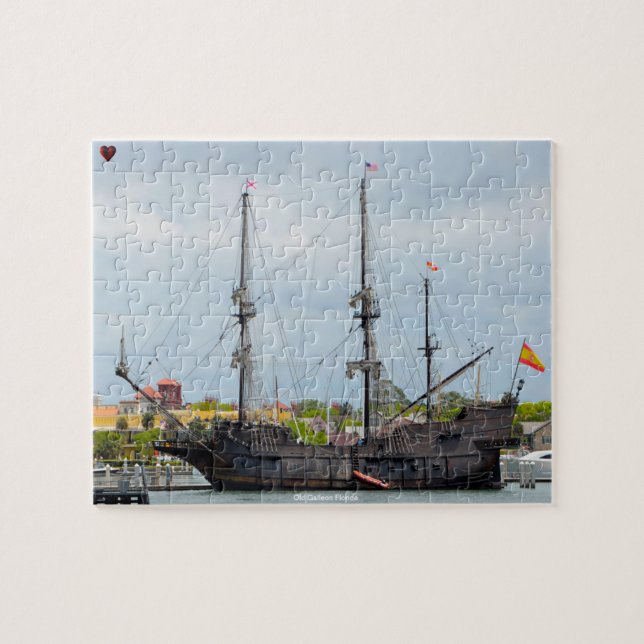 Puzzle Vieux Galleon Floride (Horizontal)
