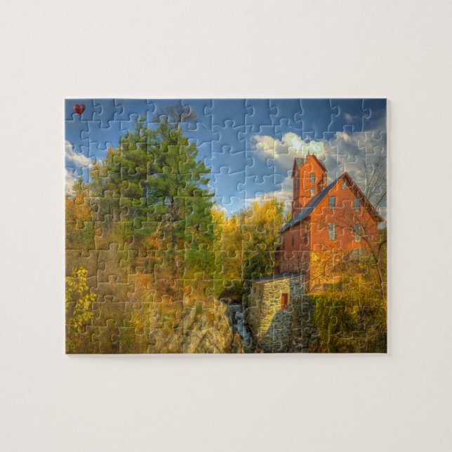 Puzzle Vieux Moulin dans le Vermont (Horizontal)