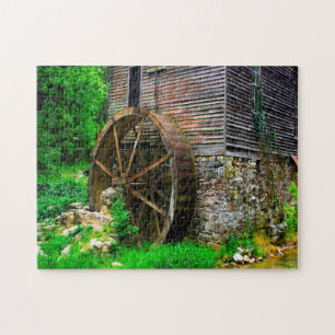 Puzzle Vieux Moulin Gatlinburg Tennessee.