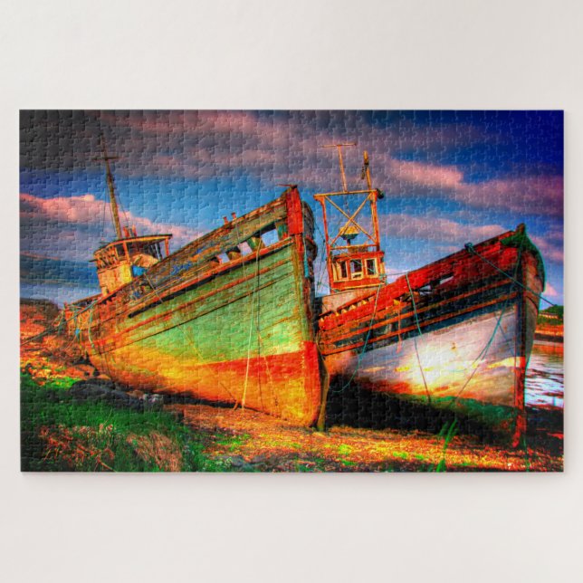 Puzzle Vieux navires (Horizontal)