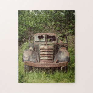 Puzzle Vieux Pays Russe Vintage Automobile Camion