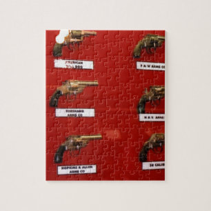 Puzzle Vieux pistolets à six coups occidentaux