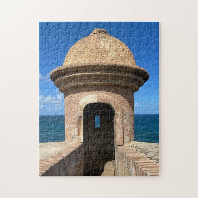 Puzzle Vieux San Juan Porto Rico Fort El Morro Photo (Vertical)