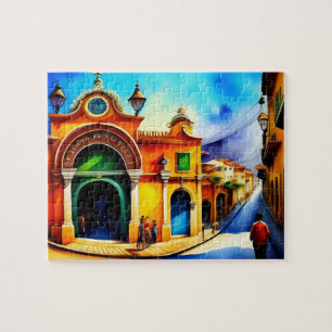 Puzzle Vieux Town Vintage