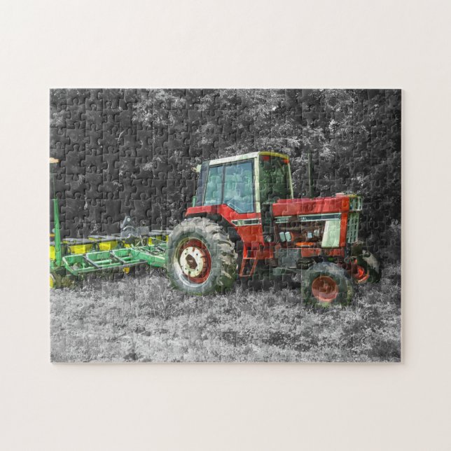 Puzzle Vieux tracteur international (Horizontal)