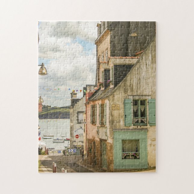 Puzzle Vieux Village Bretagne France Voyage aventure (Vertical)