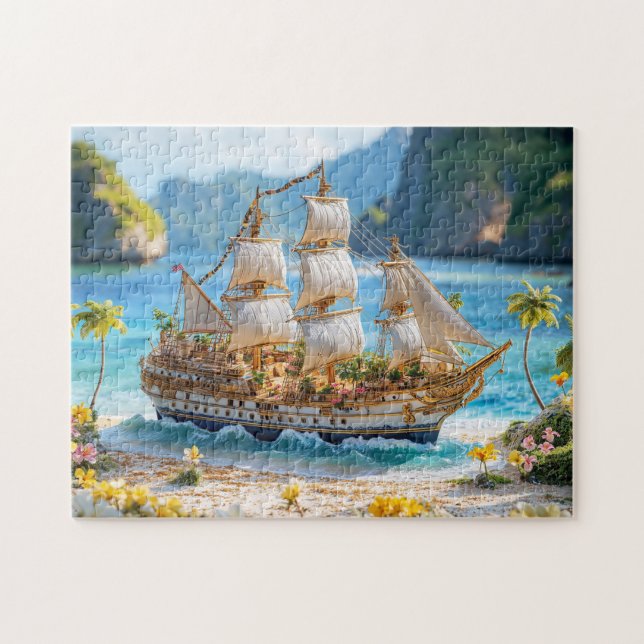 Puzzle Vieux voilier (Horizontal)