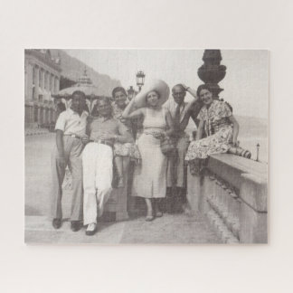 Puzzle Vieux voyage photo de la Côte d'Azur des années 19
