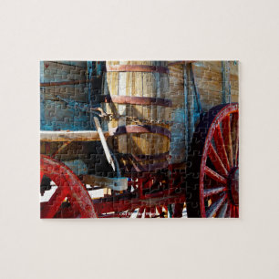 Puzzle Vieux Wagon en bois