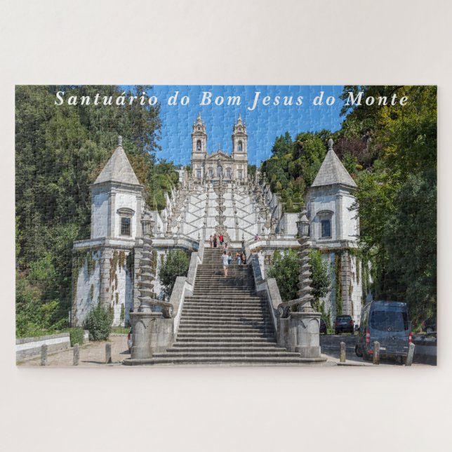 Puzzle View of Bom Jesus do Monte. (Horizontal)