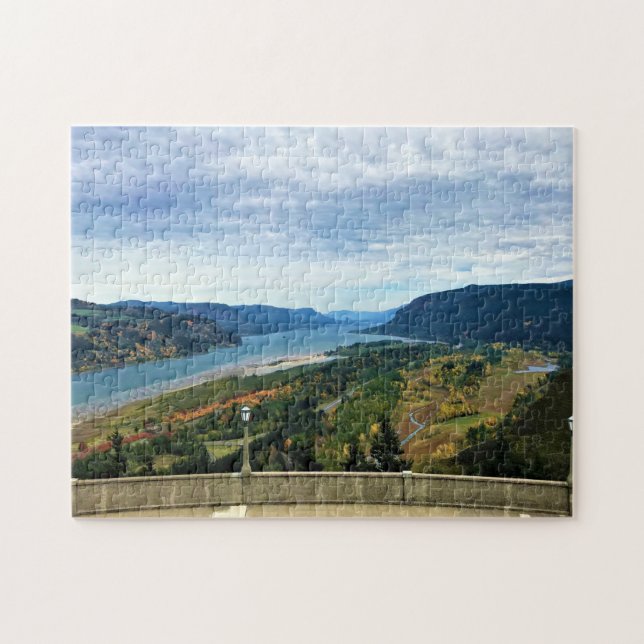 Puzzle View of Columbia River, Gorge de Columbia, OR (Horizontal)