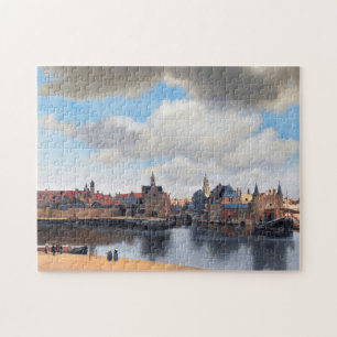 Puzzle View of Delft, Johannes Vermeer, 1659-1660