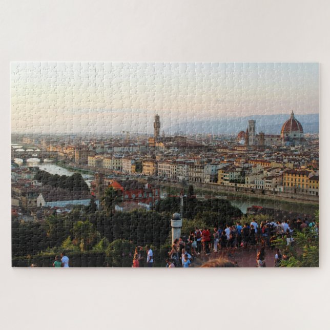 Puzzle View of Florence, Italy (Horizontal)