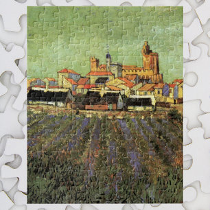 Puzzle View of Saintes Maries by Vincent van Gogh