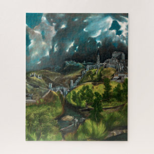 Puzzle View of Toledo   El Greco  