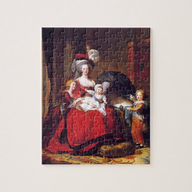 Puzzle Vigée-Lebrun - Marie Antoinette et ses enfants (Vertical)