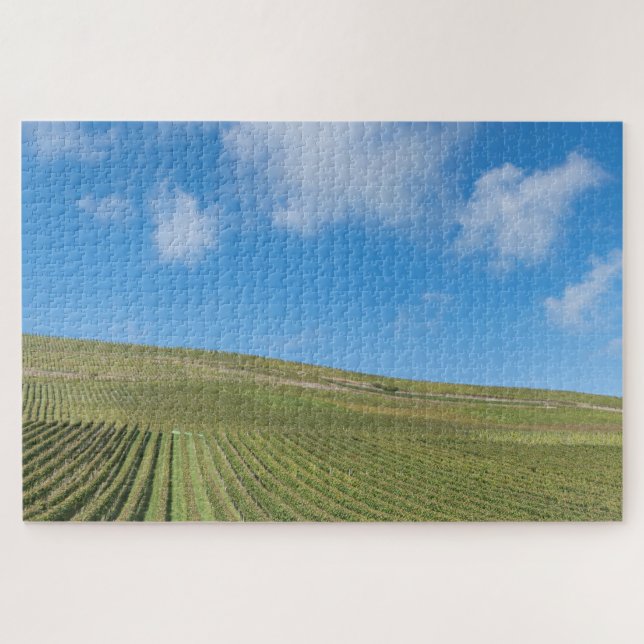 Puzzle Vignes Wormeldange Luxembourg  (Horizontal)